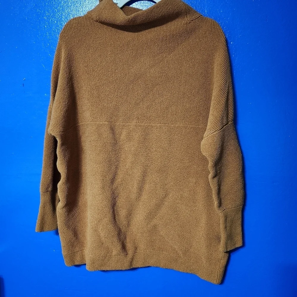 NWOT Free People Womens Ottoman Slouchy Tunic Sienna Oversized Pullover Sz M